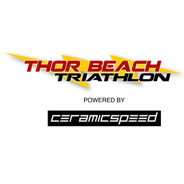 Fabian Rind from Germany fighting... - Thor Beach Triathlon
