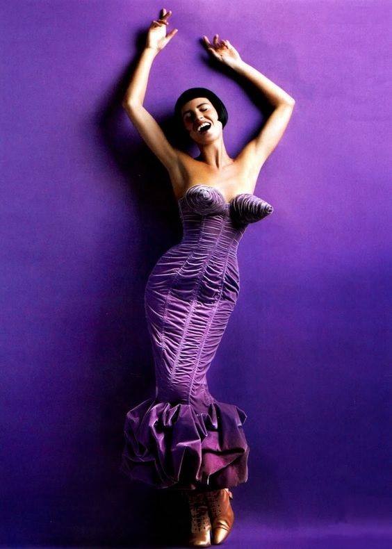 tbt 1992 AmFAR Jean Paul Gaultier fashion show. Photo by Douglas