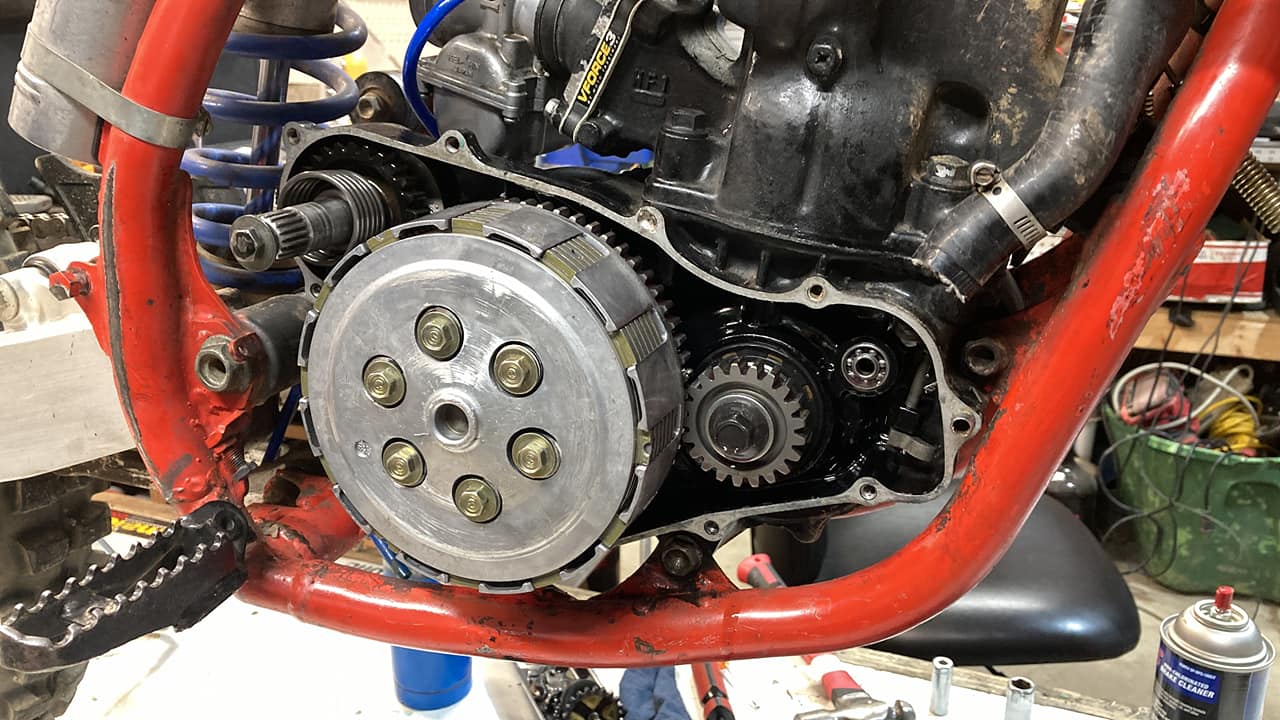 1984 Honda CR250 Water Pump Cover