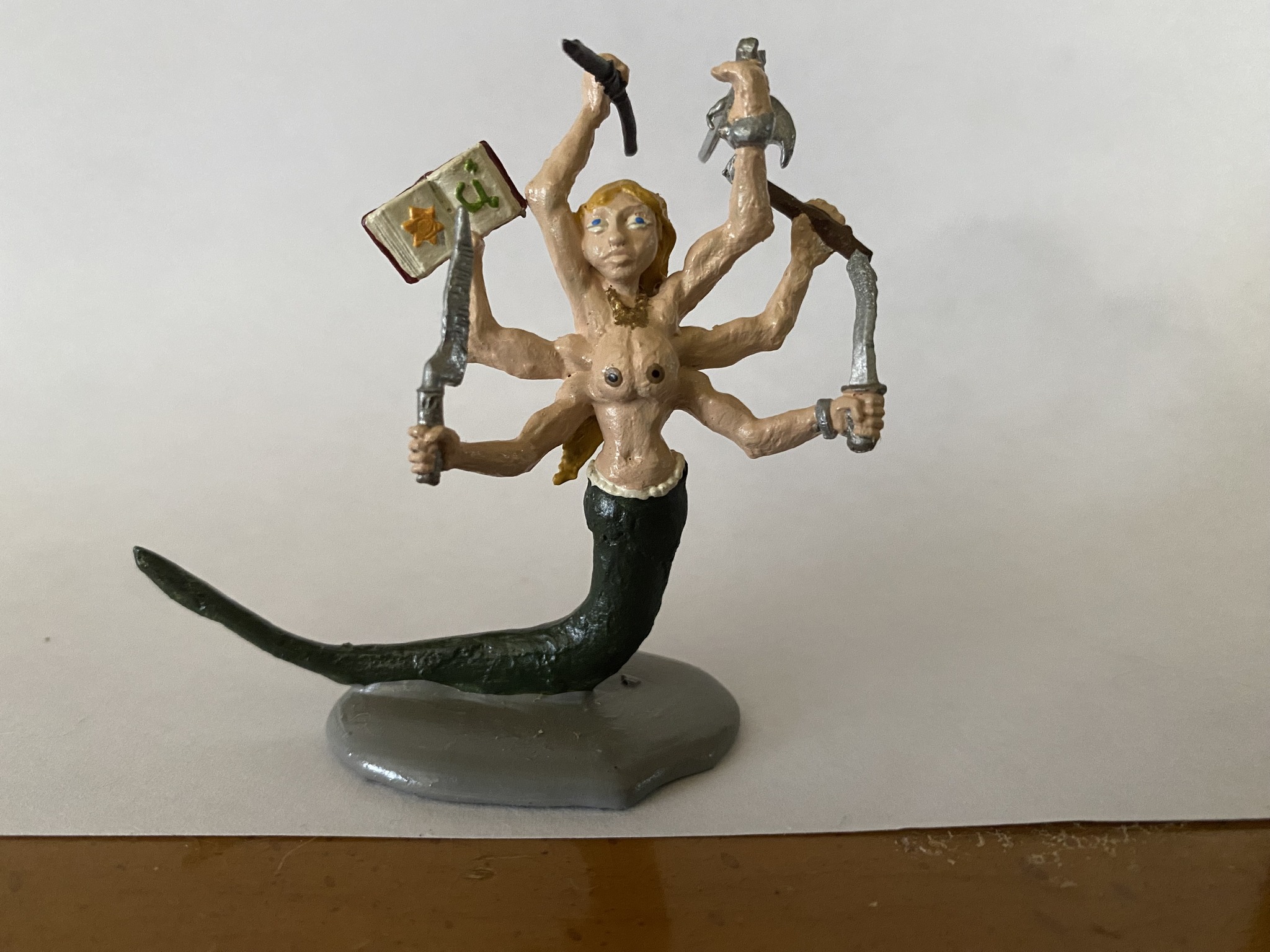 Figurine Reaper Bones : Devona, Magicienne - Échelle 28/32mm - Non Peinte - Occasion