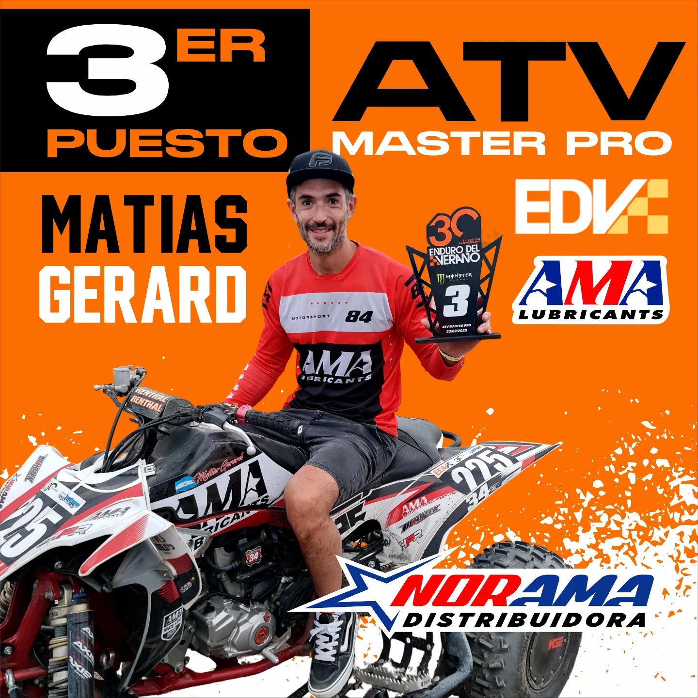 Distribuidora - ¡Felicitaciones a Matias Gerard por su espectacular ...