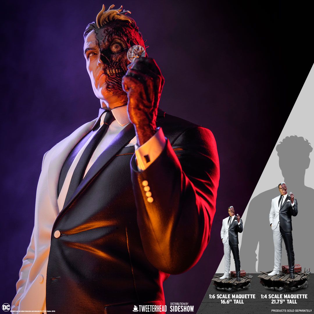 Also from The Dark Knight movie comes this special Two-Face