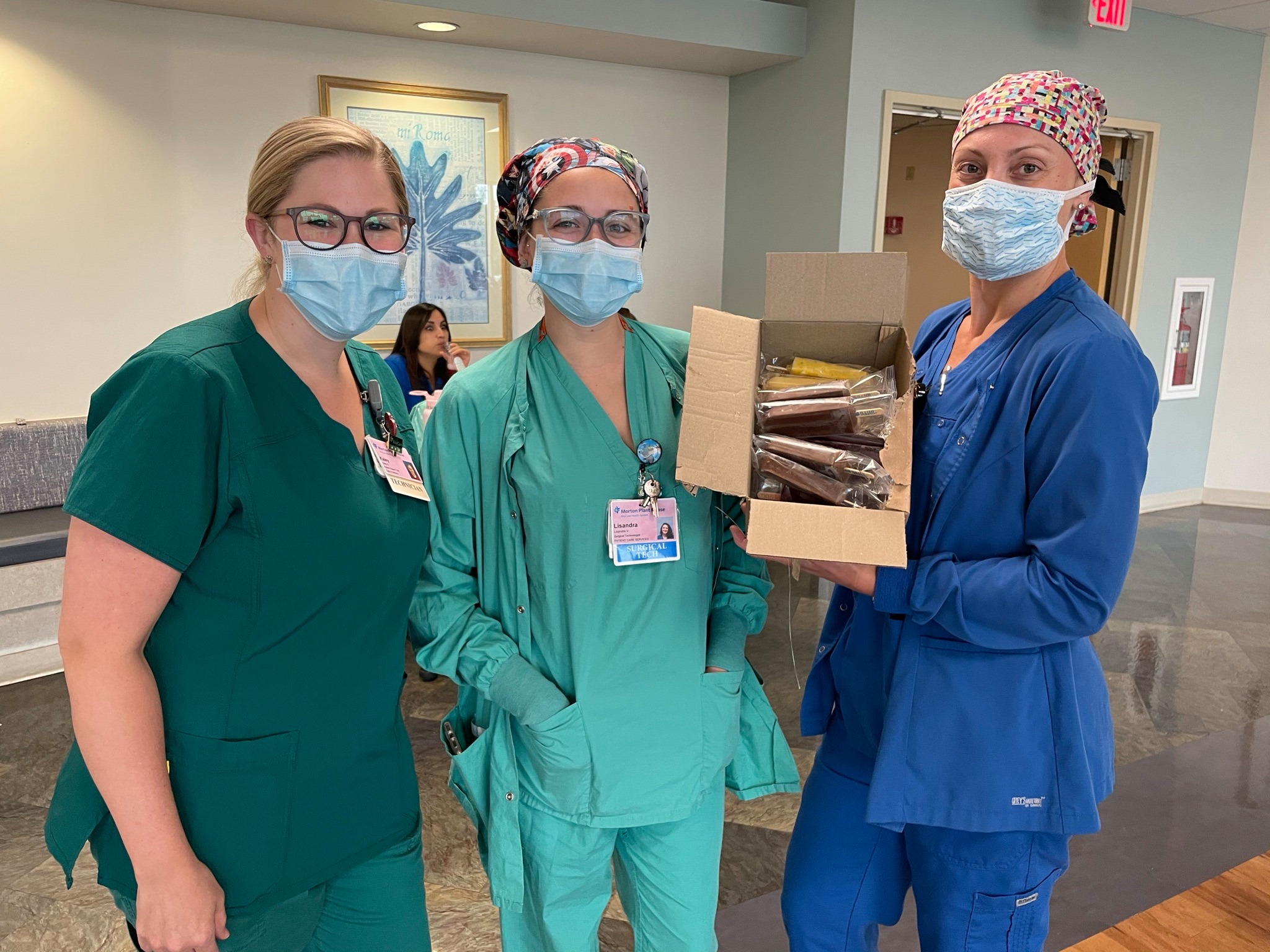 Morton - Team members enjoyed treats, activities and a small token of ...