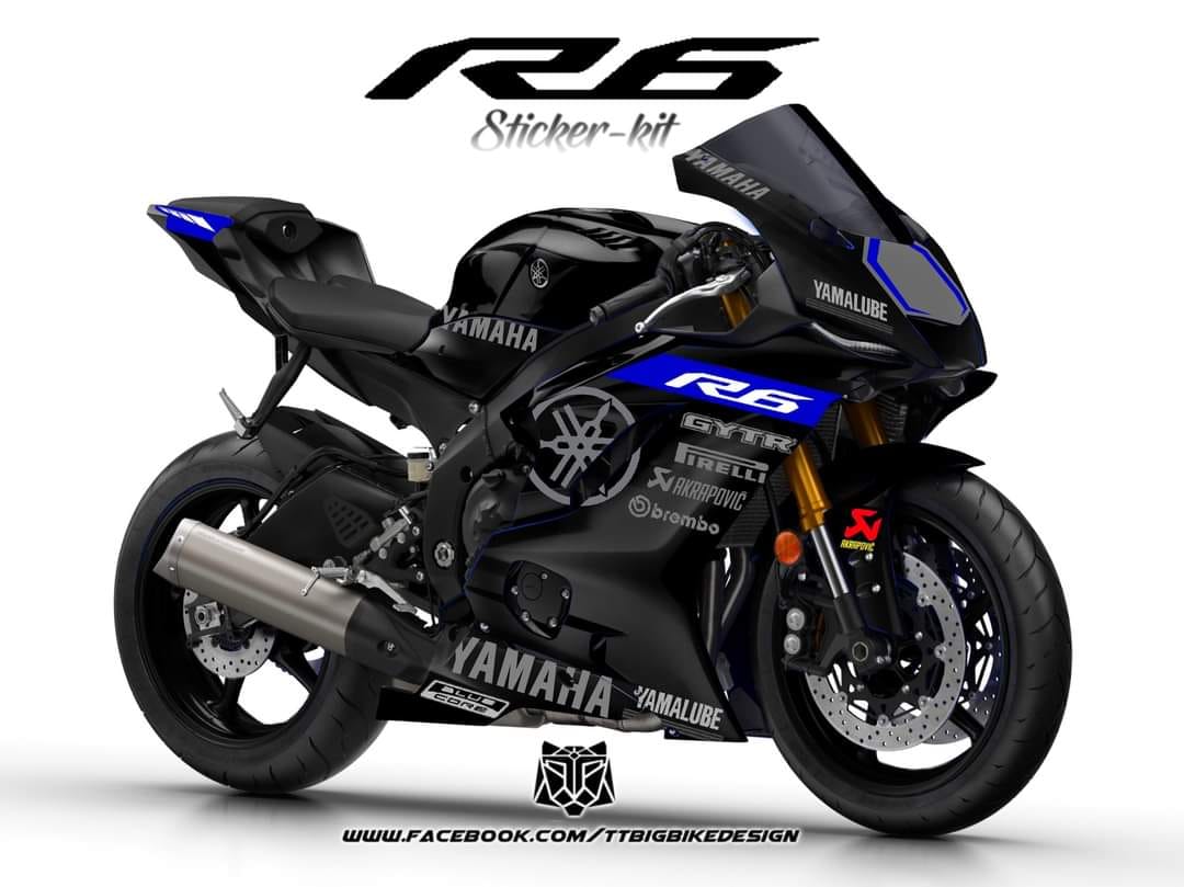 JAY Stickerkit - ชุดสติกเกอร์ R6 Yamaha racing... | Facebook