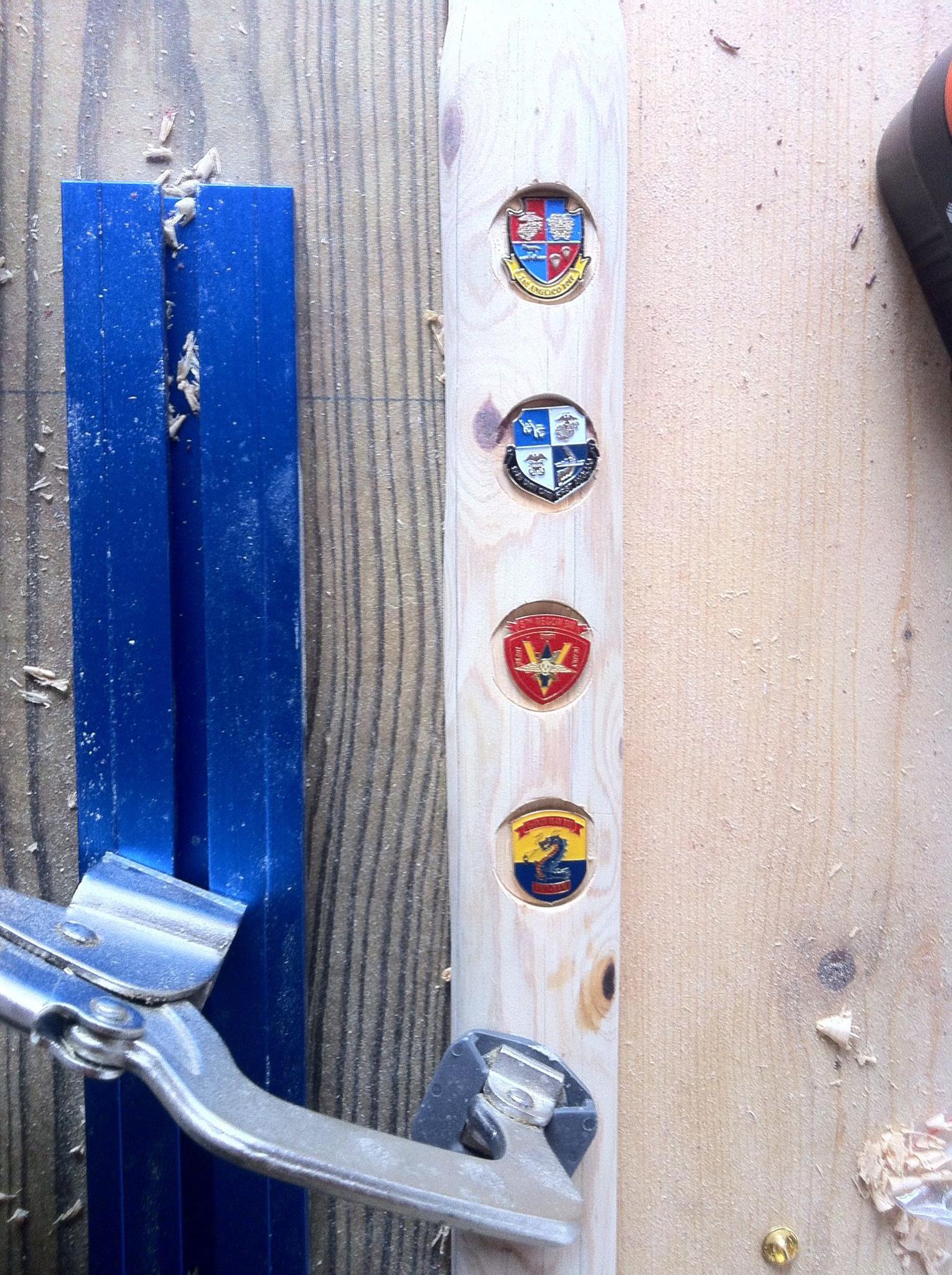 Anglico Association - Laying out the locations for pins on a hiking ...