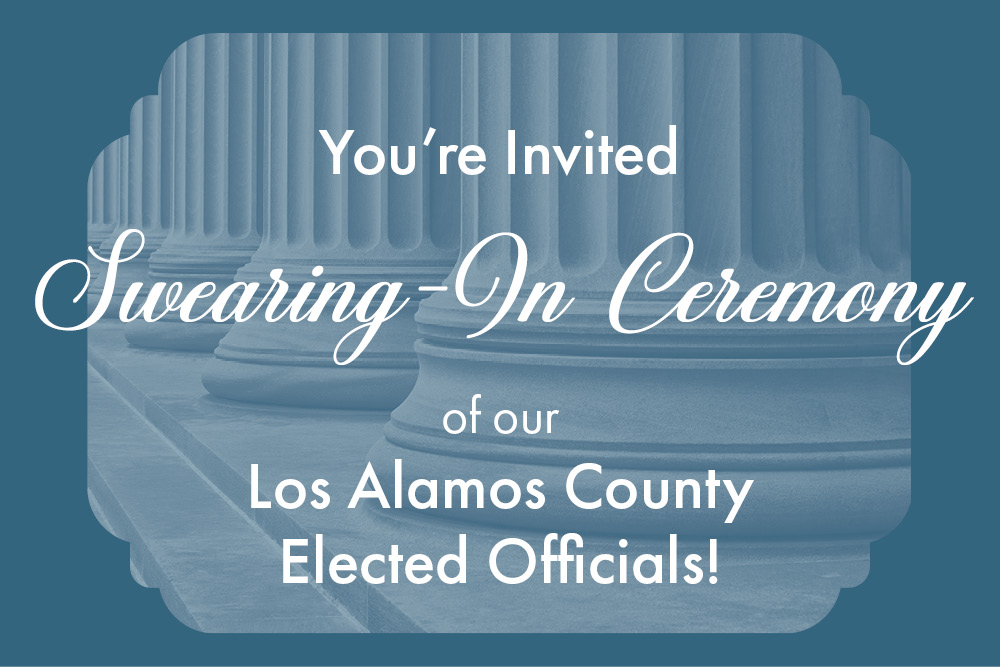 Swearing-in Ceremony for Elected Officials