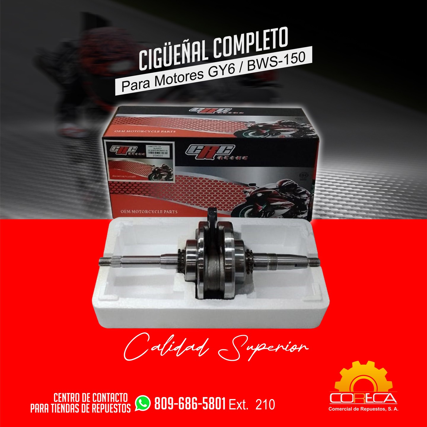 Coreca S. A. - 🏍️🏍️ Busca siempre la calidad superior de...