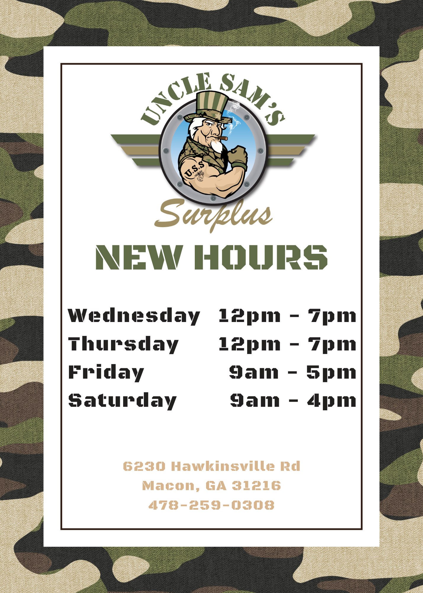 Uncle Sam’s Surplus | Macon GA