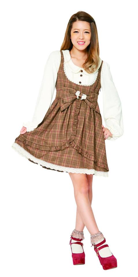LIZ - 札幌ポールタウン店 ジャンスカ風重ね着ワンピース ￥9,345