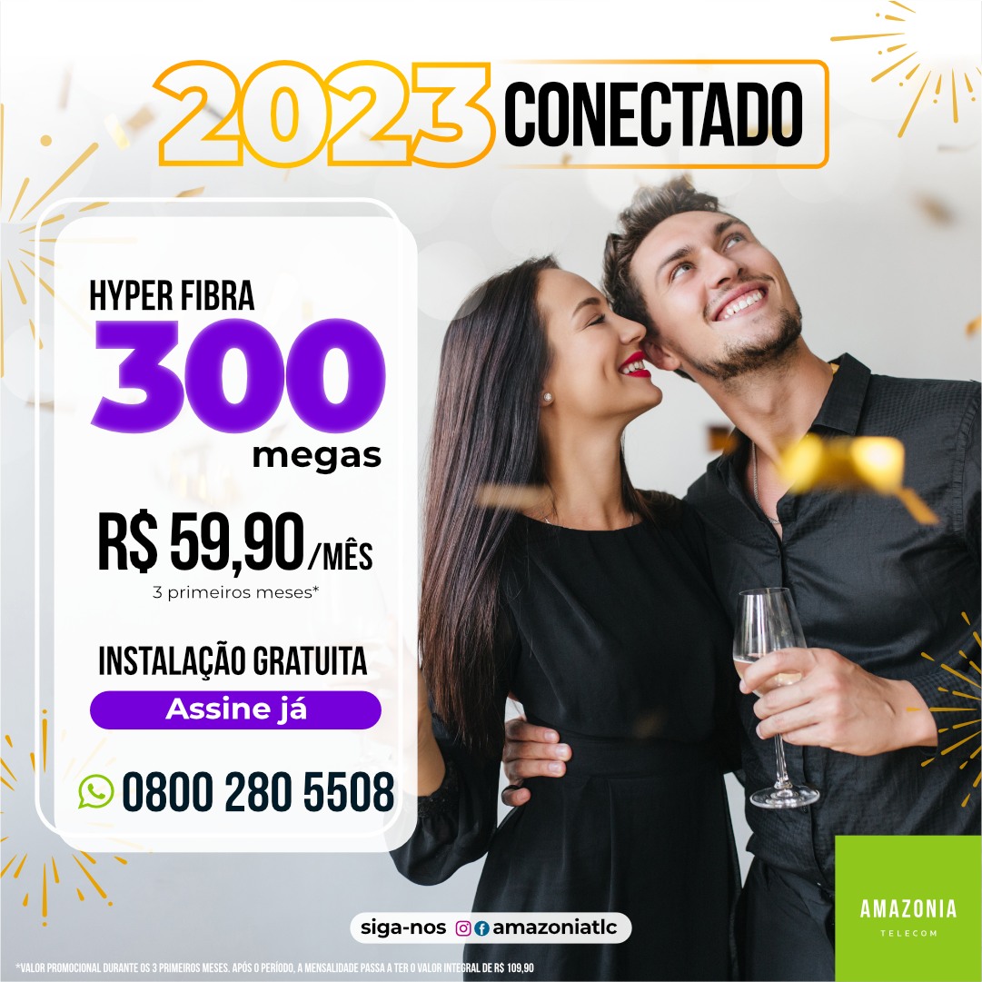 Inicie o seu 2023 conectado com a... - Amazônia Telecom | Facebook