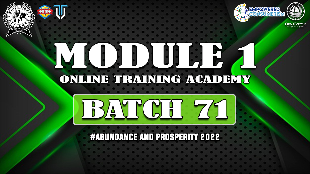 WTA MODULE 1 TRAINING Batch 71 | Facebook