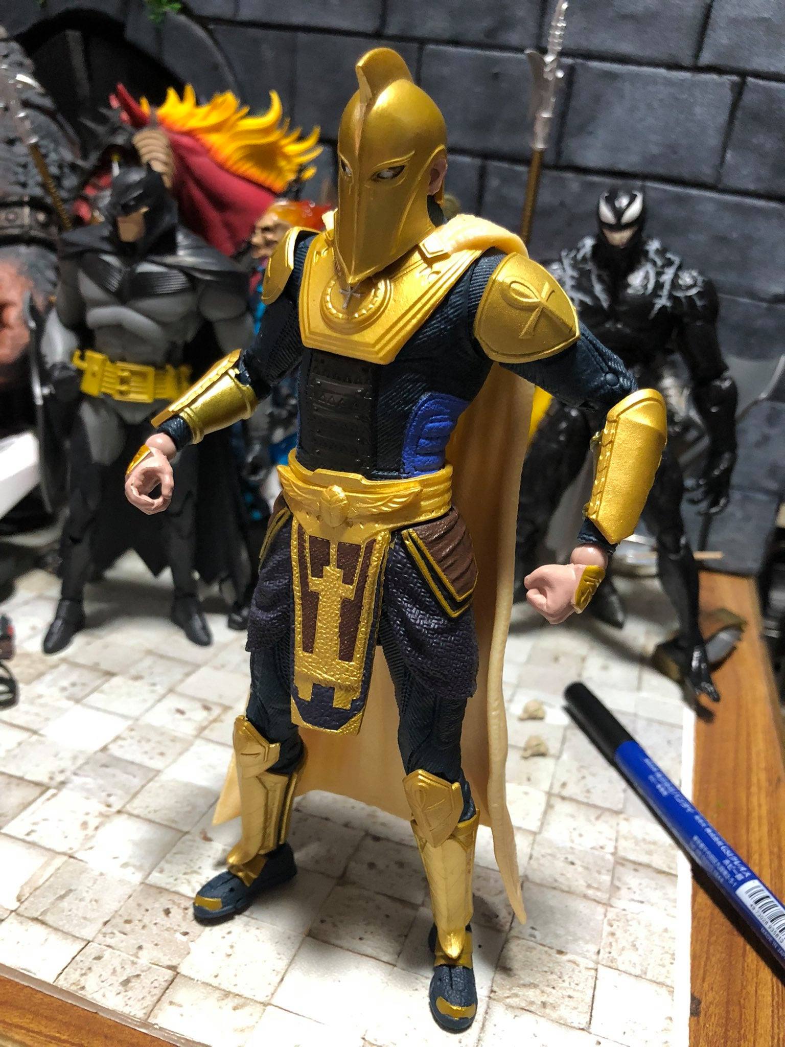 Black Adam MAFEX No.244 Dr. Fate #actionfigure In-Hand Images