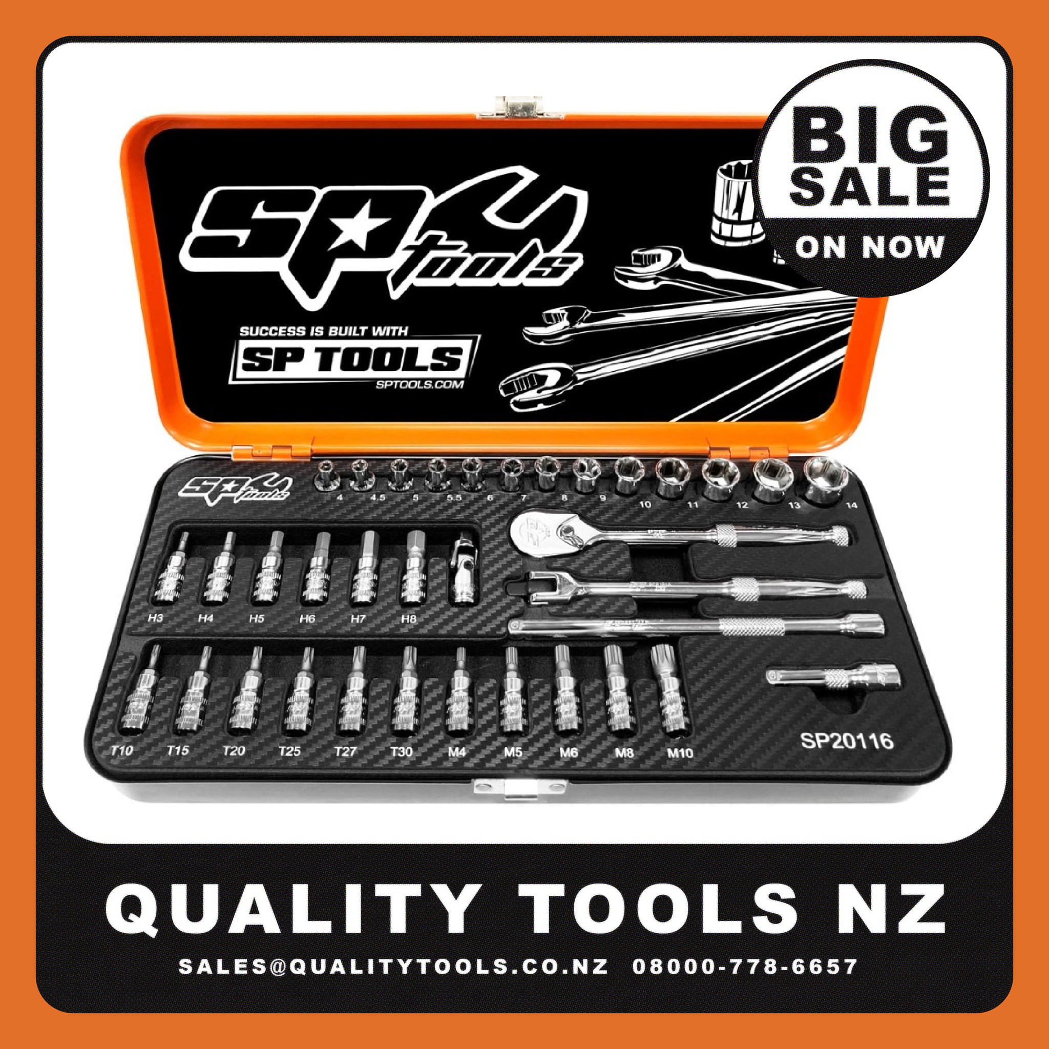 Quality Tools - NZ's Number One Distributor For SP Tools
