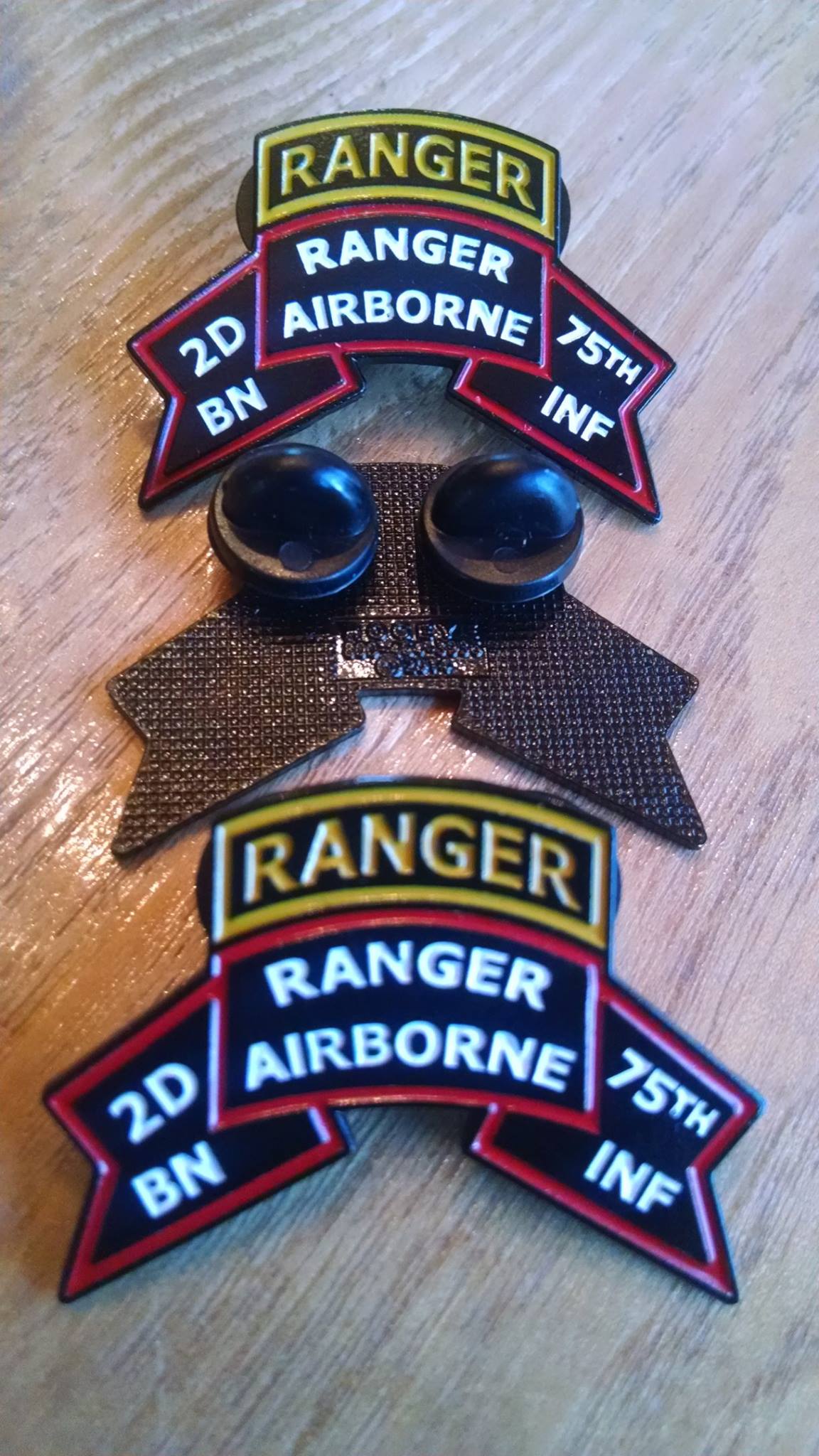 2nd Ranger Battalion Old Scroll... - Special Operations Pins