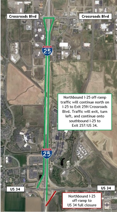 Colorado - ⚠️TRAVEL ALERT⚠️ | I-25 to US 34 in Loveland To install ...