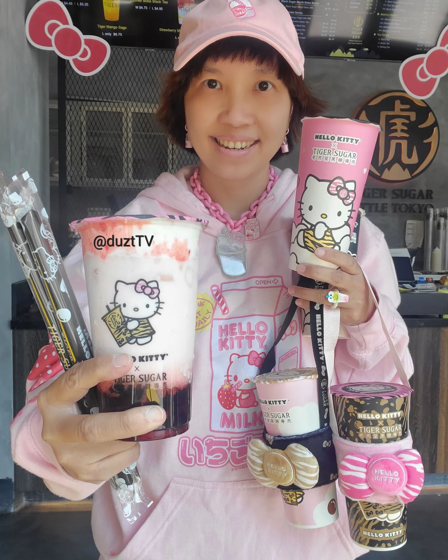 Hello Kitty TIGER SUGAR コラボ カップホルダー 2種 hk.jpeg?format=1500w