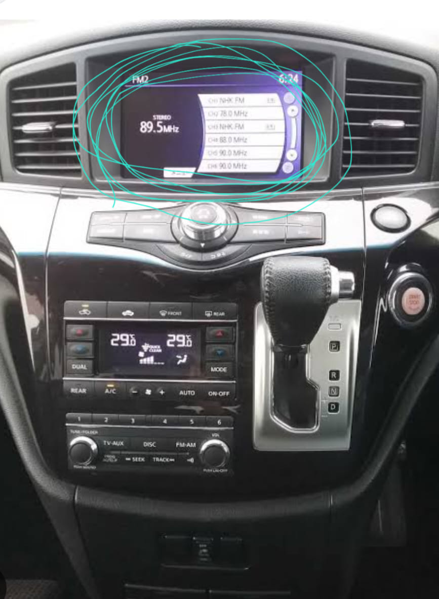 Nissan MC312D-W Radio Change Japanese Language to English