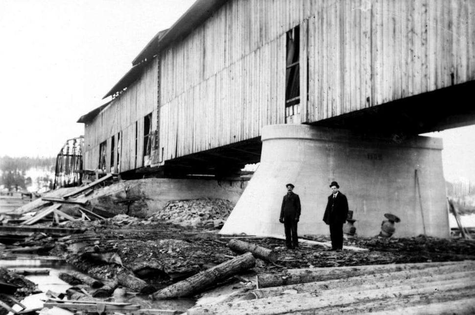 Lost - The original Wardner train bridge. | Facebook