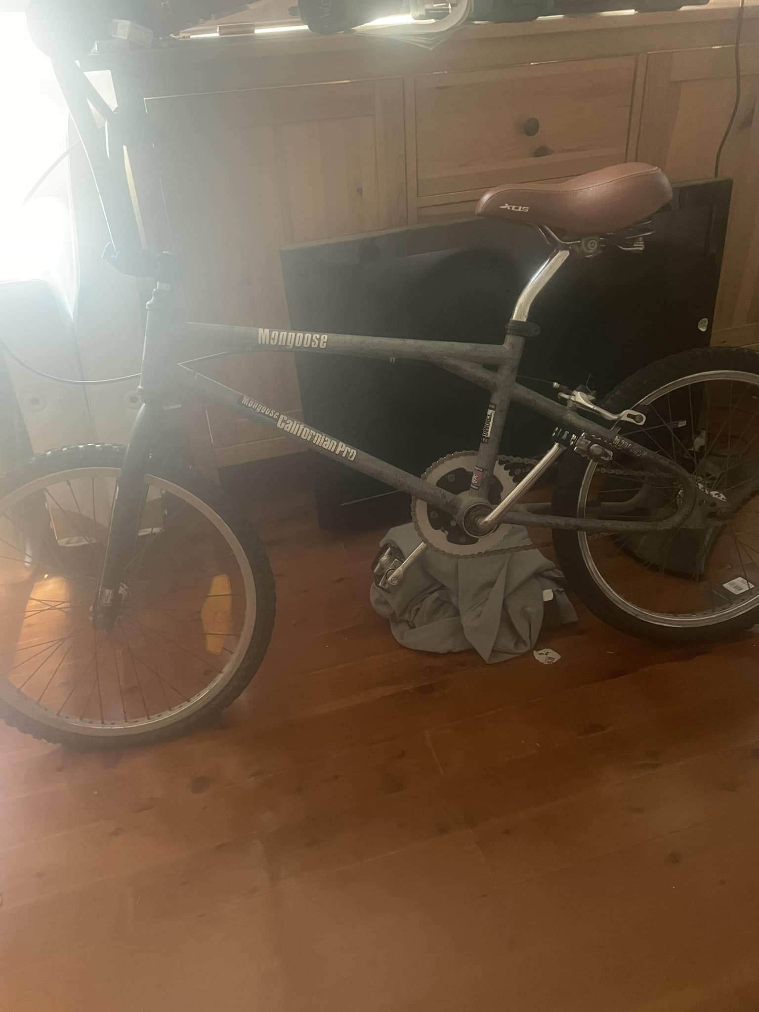Vintage Mike Aitken Odsy Signature Denim Railed BMX Seat