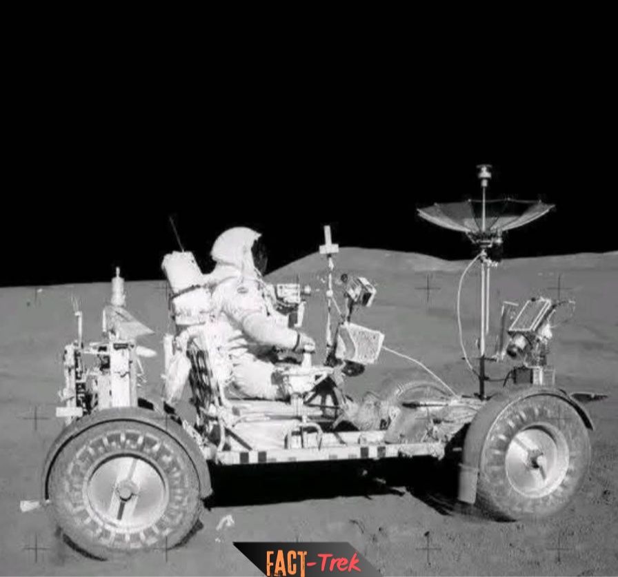 The Apollo 15 astronauts used the Lunar Roving Vehicle (LRV) on