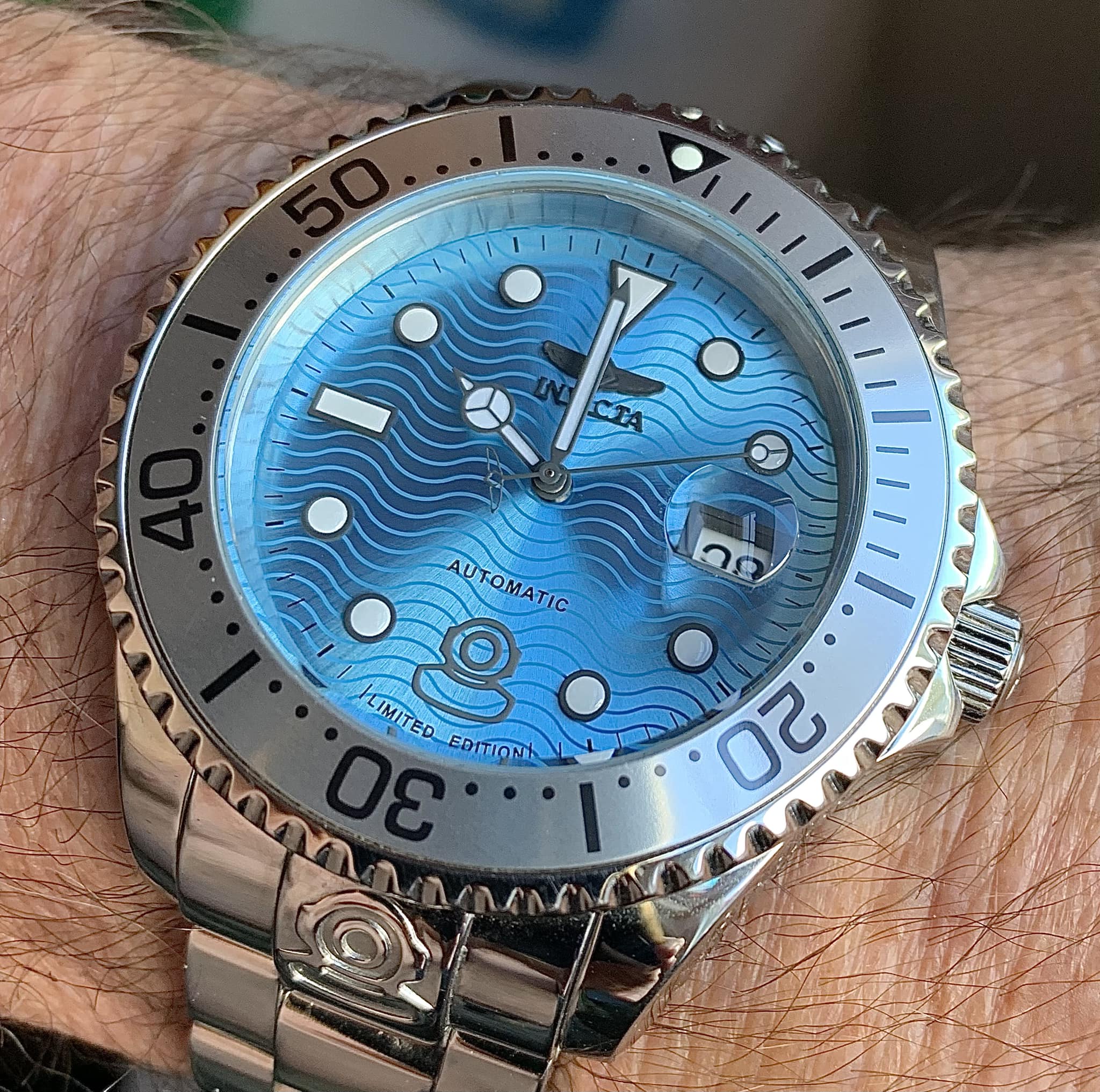 Invicta 48593 Grand Diver Chronograph Miami Edition, VD57 Movement