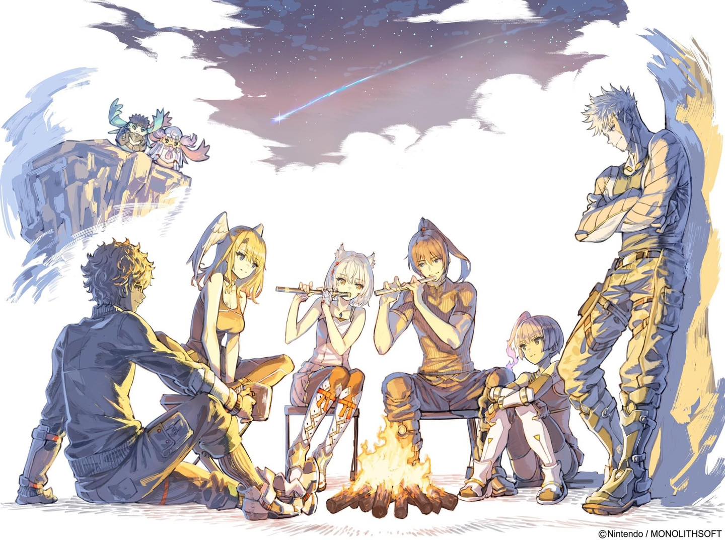 Xenoblade Chronicles 3: Shimmer OFFICIAL Art!❤️
