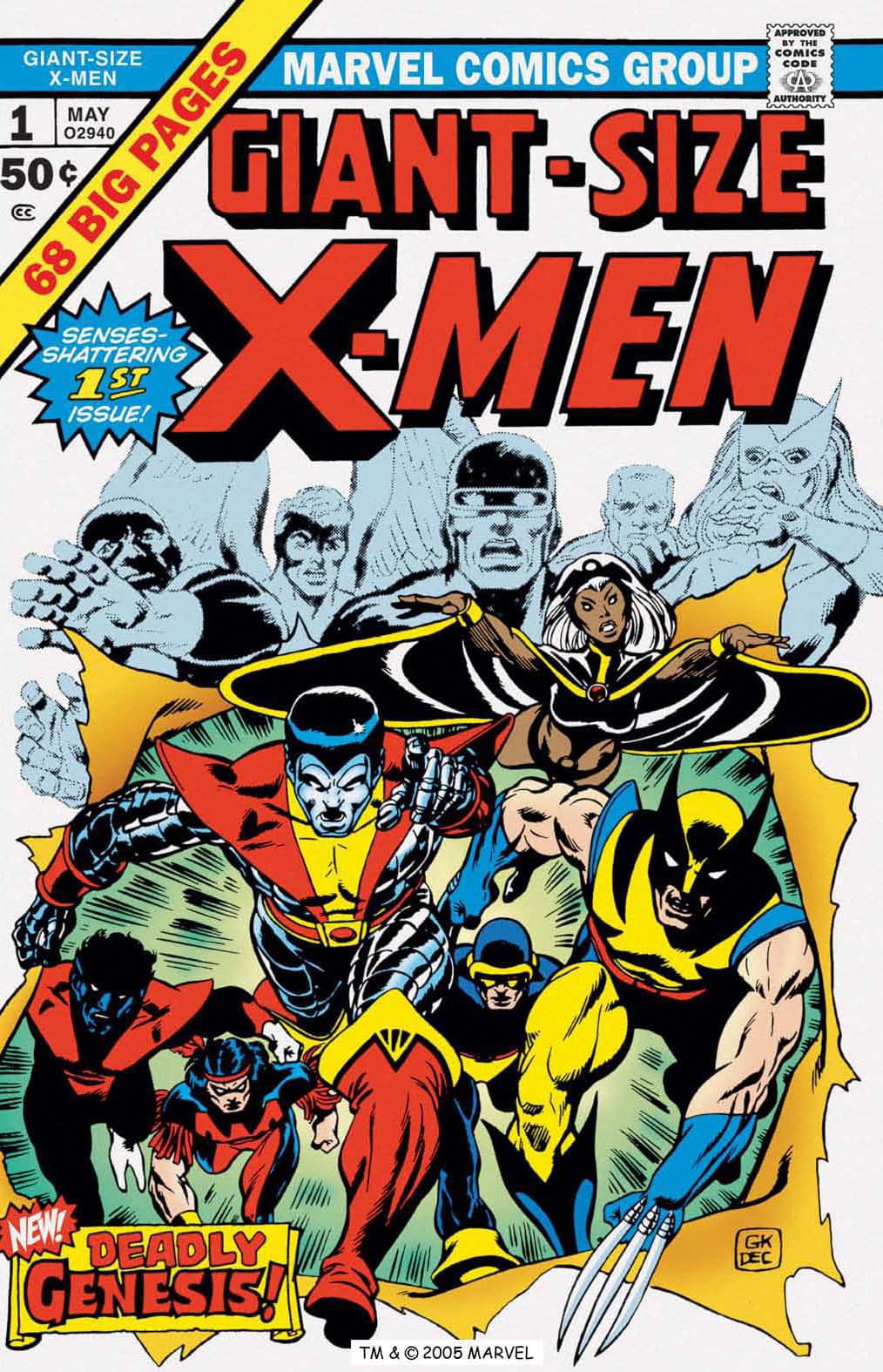 Iconic… first appearance of new team of X-Men… 1975