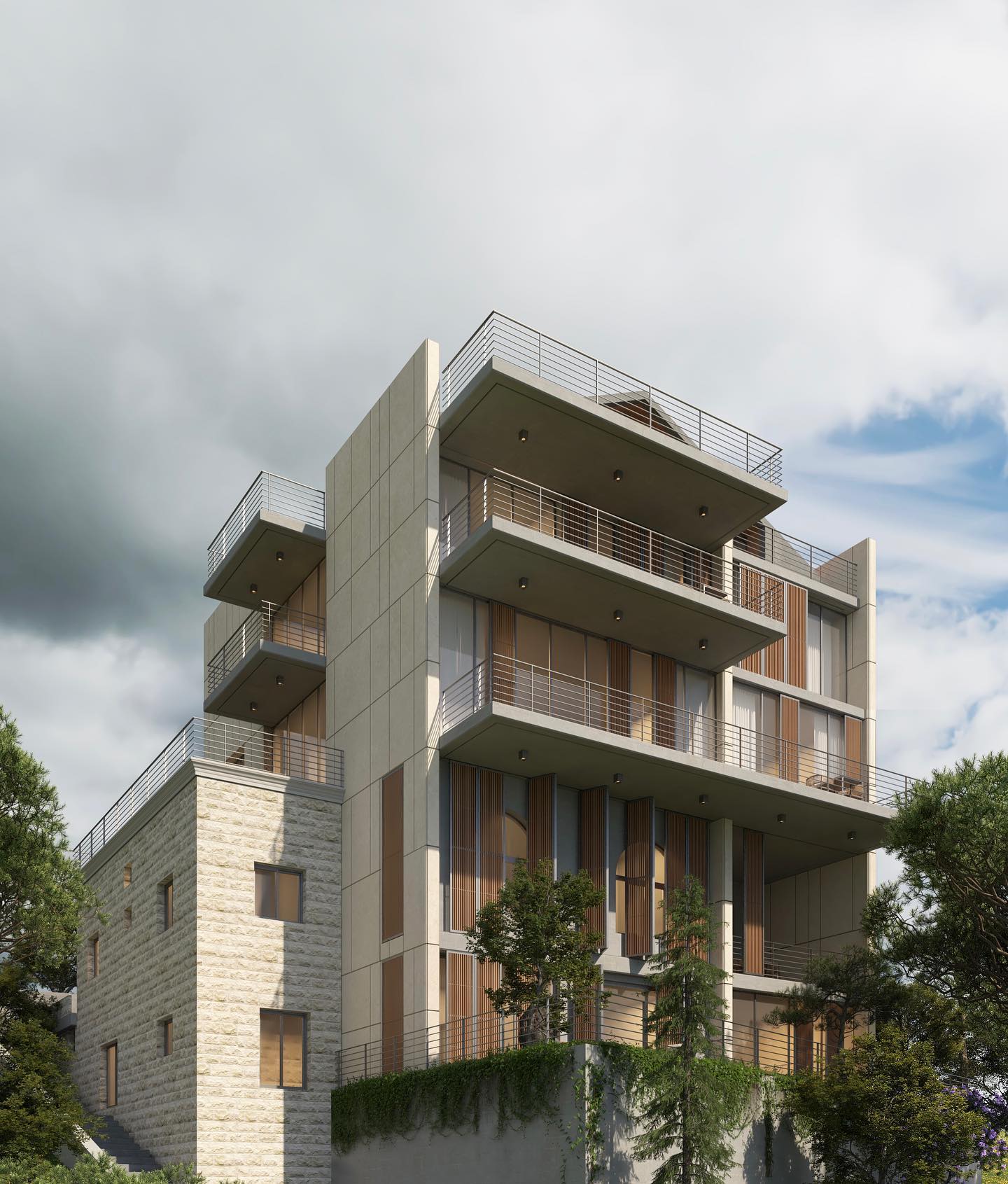 Insight - Residential Building- Ain Saadeh, Lebanon . . . . . # ...