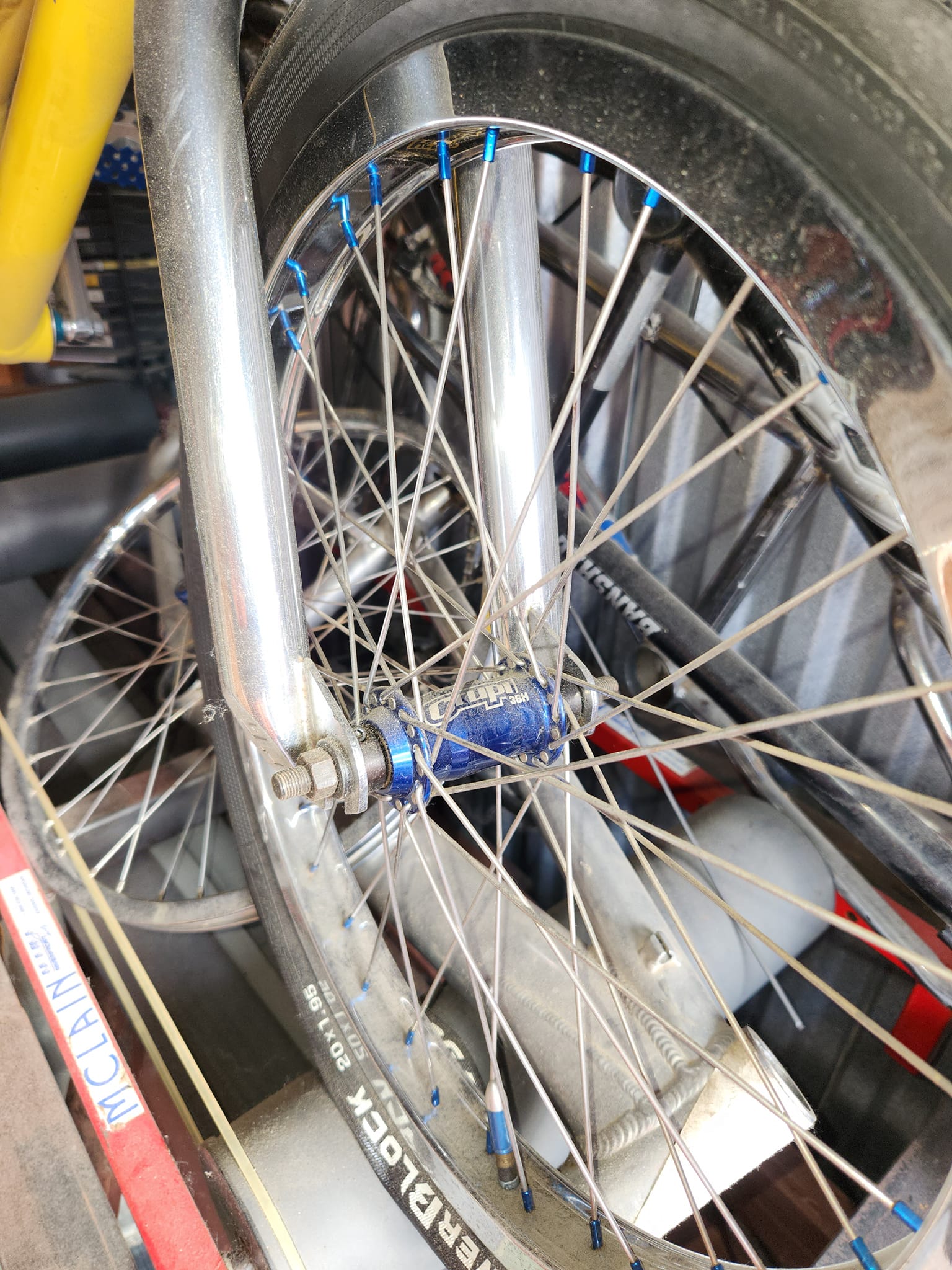 Gioco Cavi + Fondi Rotor Bicicletta BMX FISHBONE X-UFO SPECTRA Per Bici