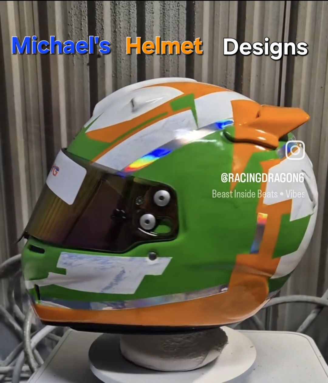 gmax open face motorcycle helmet OF-87 Duke Matte Black/Green / Medium Helmets. Helmets: Full Face Custom Jet Motorcycle Helmet Color:Spectre Gold washable Coolmax cheek pads
