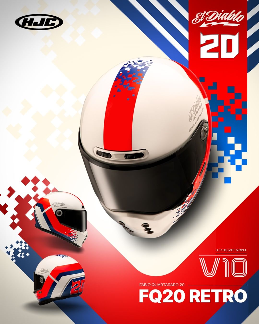 fabio quartararo helmet hjc RPHA 1 REPLICA 2024  HELMETS US The HJC RPHA 1N 2 Carbon Quartararo Le Mans III delivers pure MotoGP DNA with a bold graphic inspired by Fabio Quartararos iconic Le Mans race helmet HJC RPHA 1N Fabio Quartararo