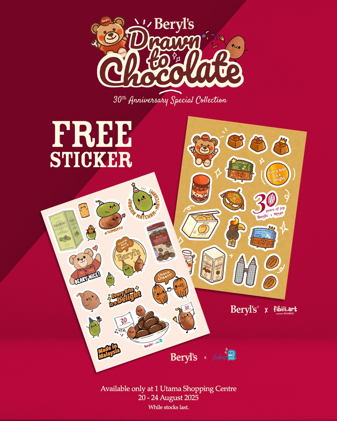 Beryl's - Snag these adorable special edition stickers when you shop ...