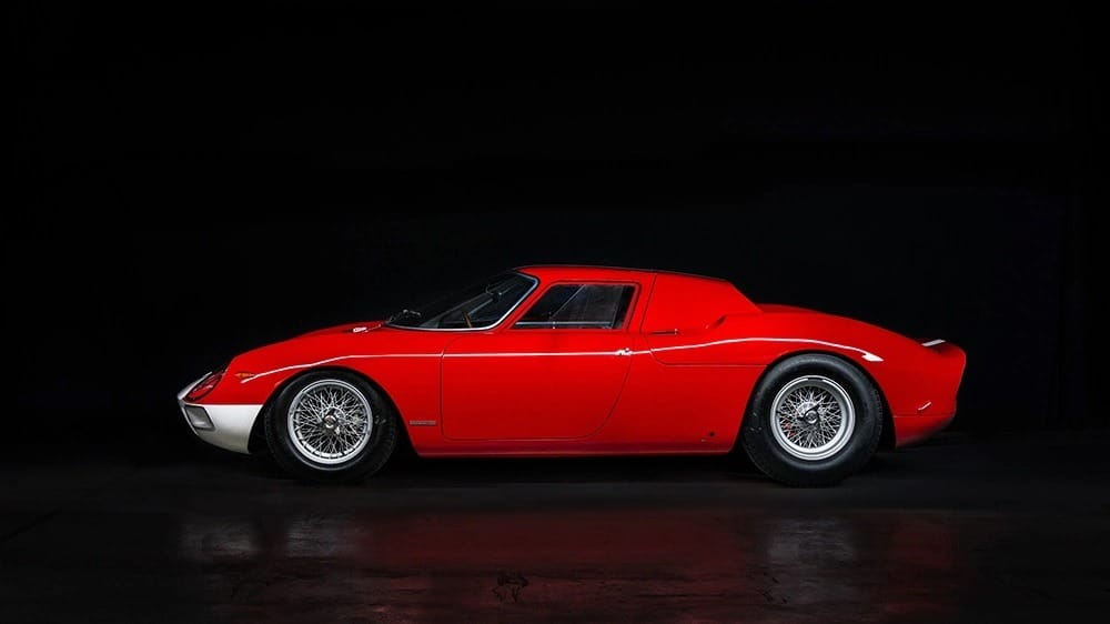 Ferrari 250 LM (chassis 5909). This car, raced in the 1964 24