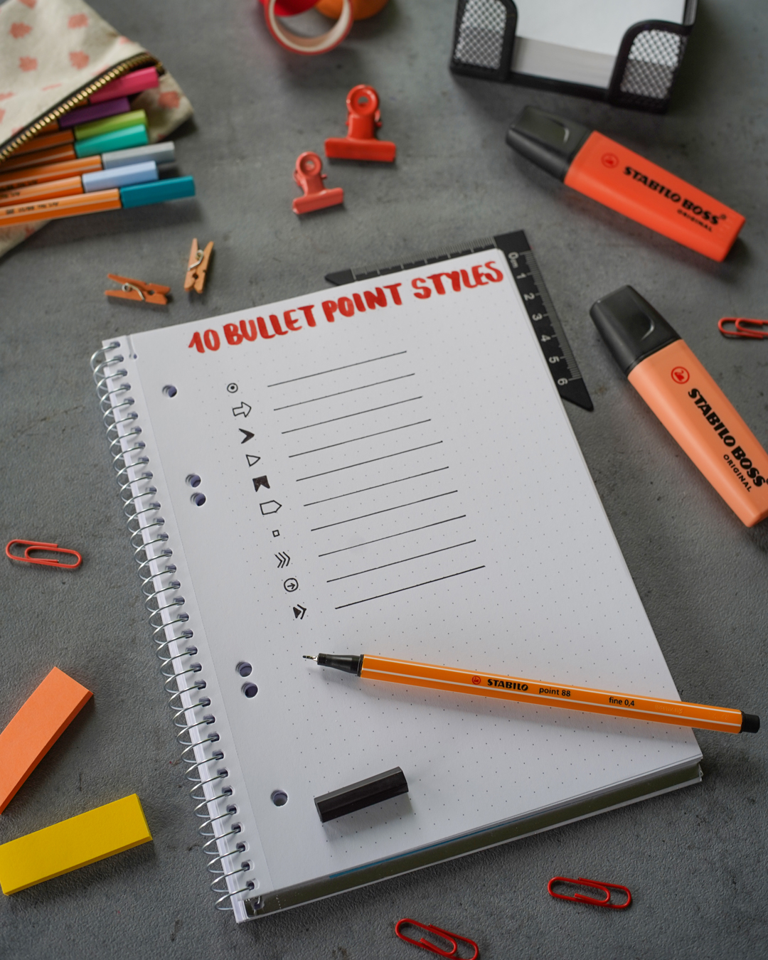 STABILO - Here's some more fun bullet point styles you can...