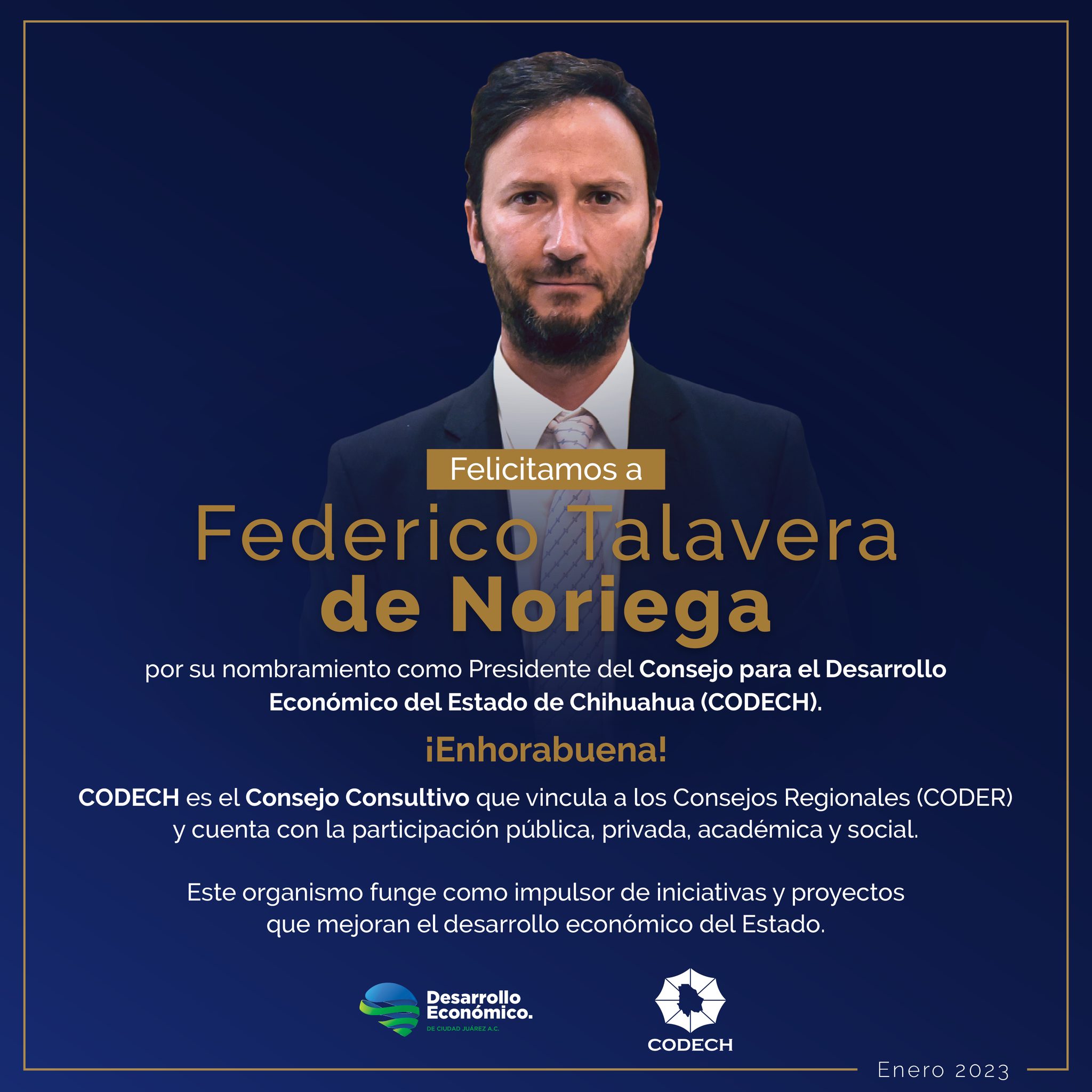 Desarrollo Económico de Ciudad Juárez A.C. - Felicitamos a Federico ...