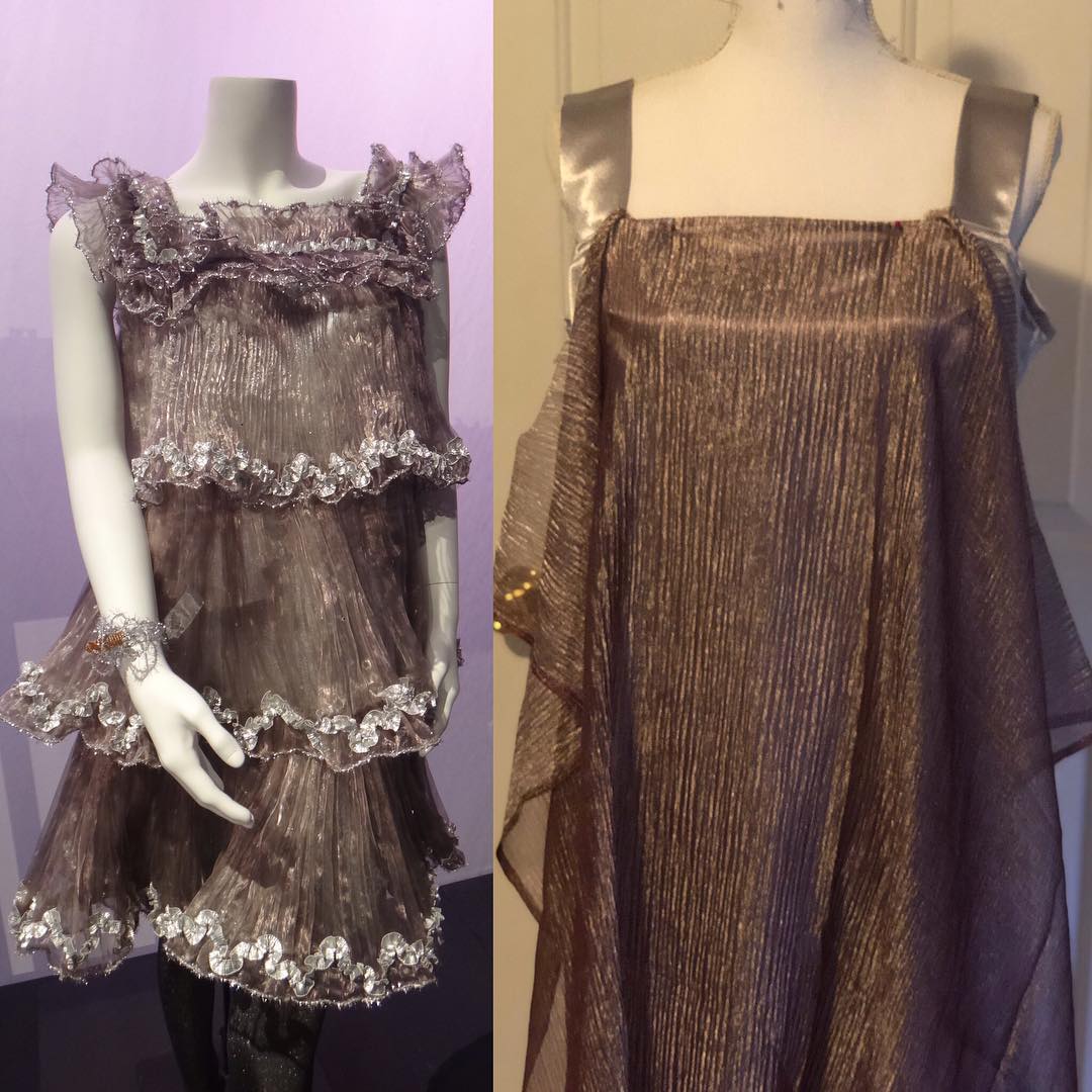 luna lovegood christmas dress The wore to Slughorn's Party was designed to look like a Christmas tree! Costume Designer Jany Temime says it was one of her favourite costumes from the entire yule ball luna lovegood wedding dress