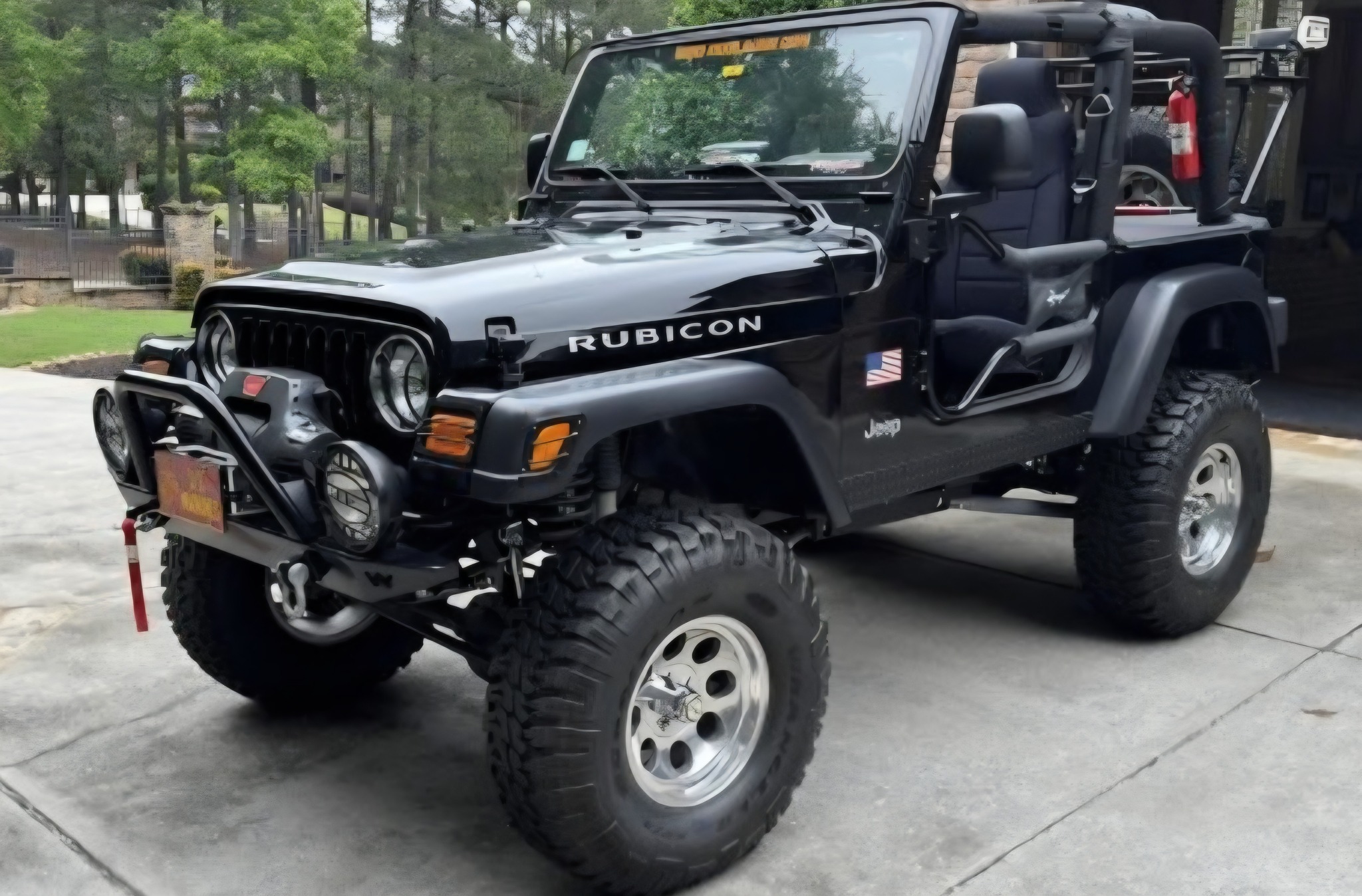Hard Top Heated Back Glass 50% Gray Tinted 03-06 Wranglers