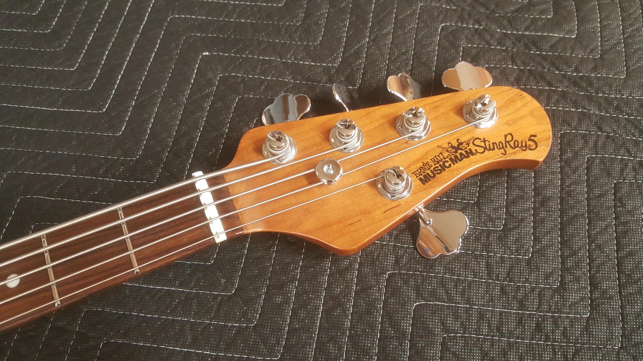 1990 music man stingray 5 bass guitar