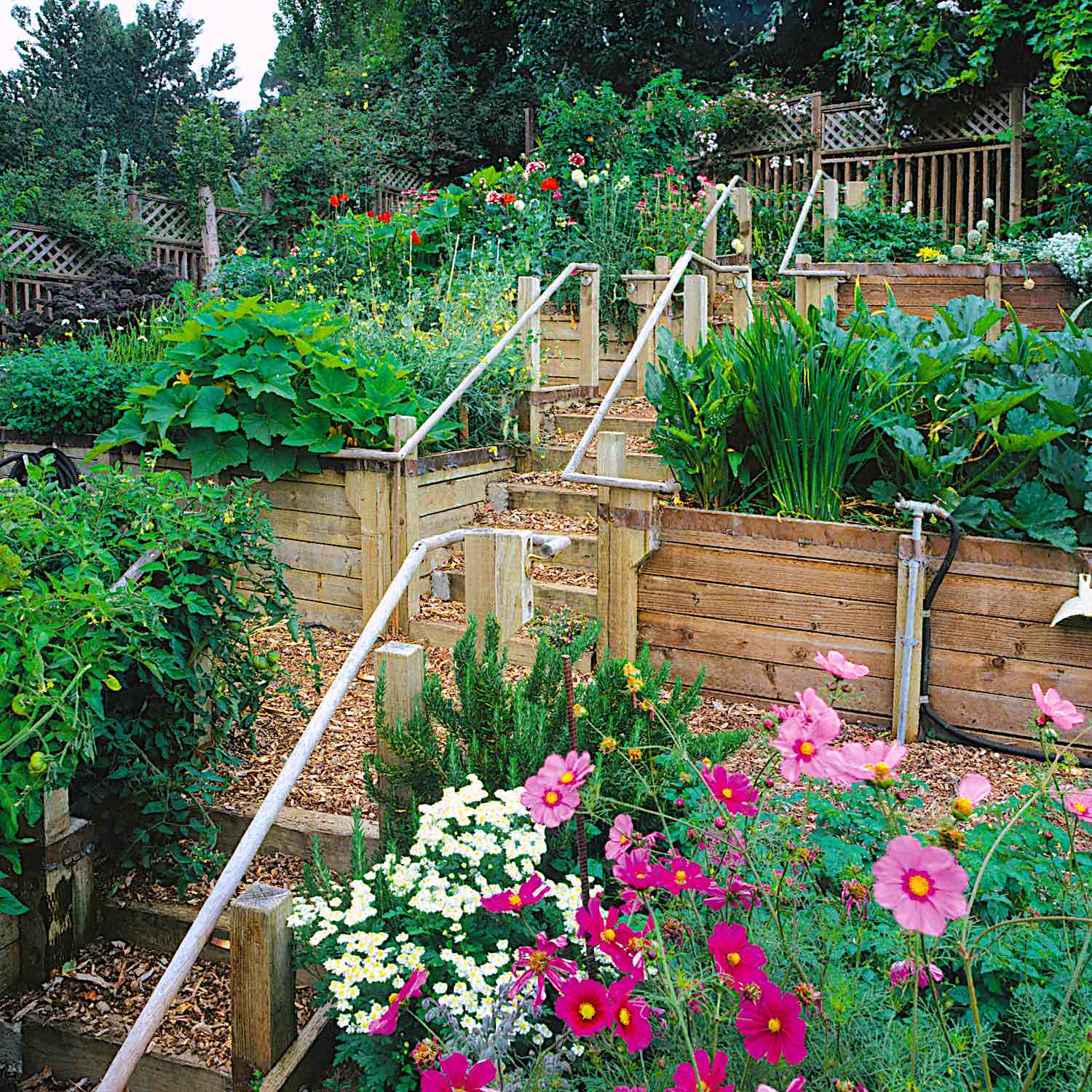 Grown - Have a hillside? Grow a garden! Retaining walls of structural ...