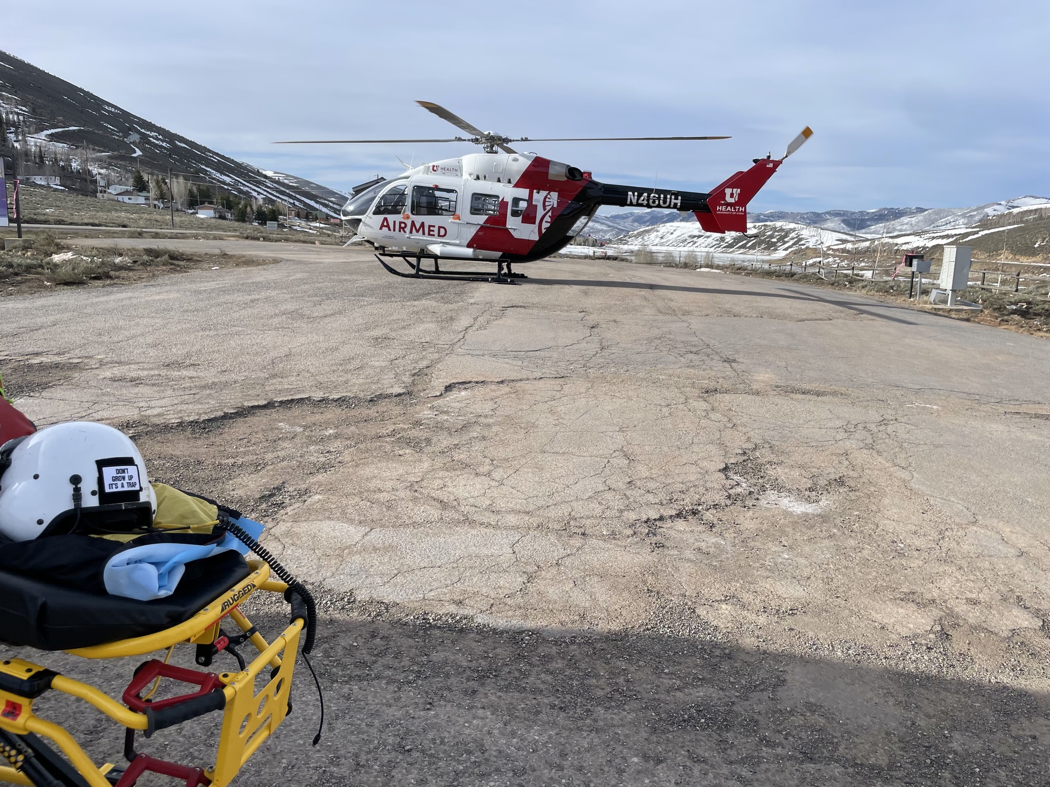 Our thanks to University of... Helper Utah Fire Department