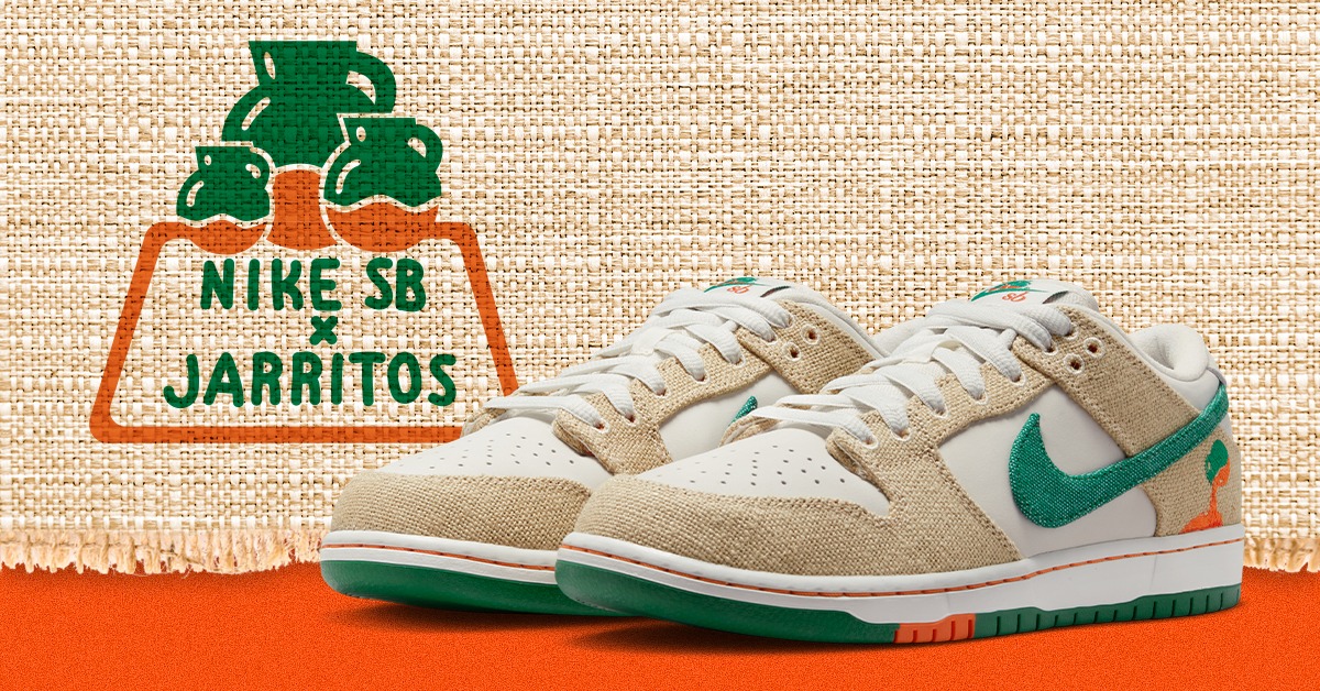 The Nike SB Dunk Low by Jarritos launches May 6 in select skate 