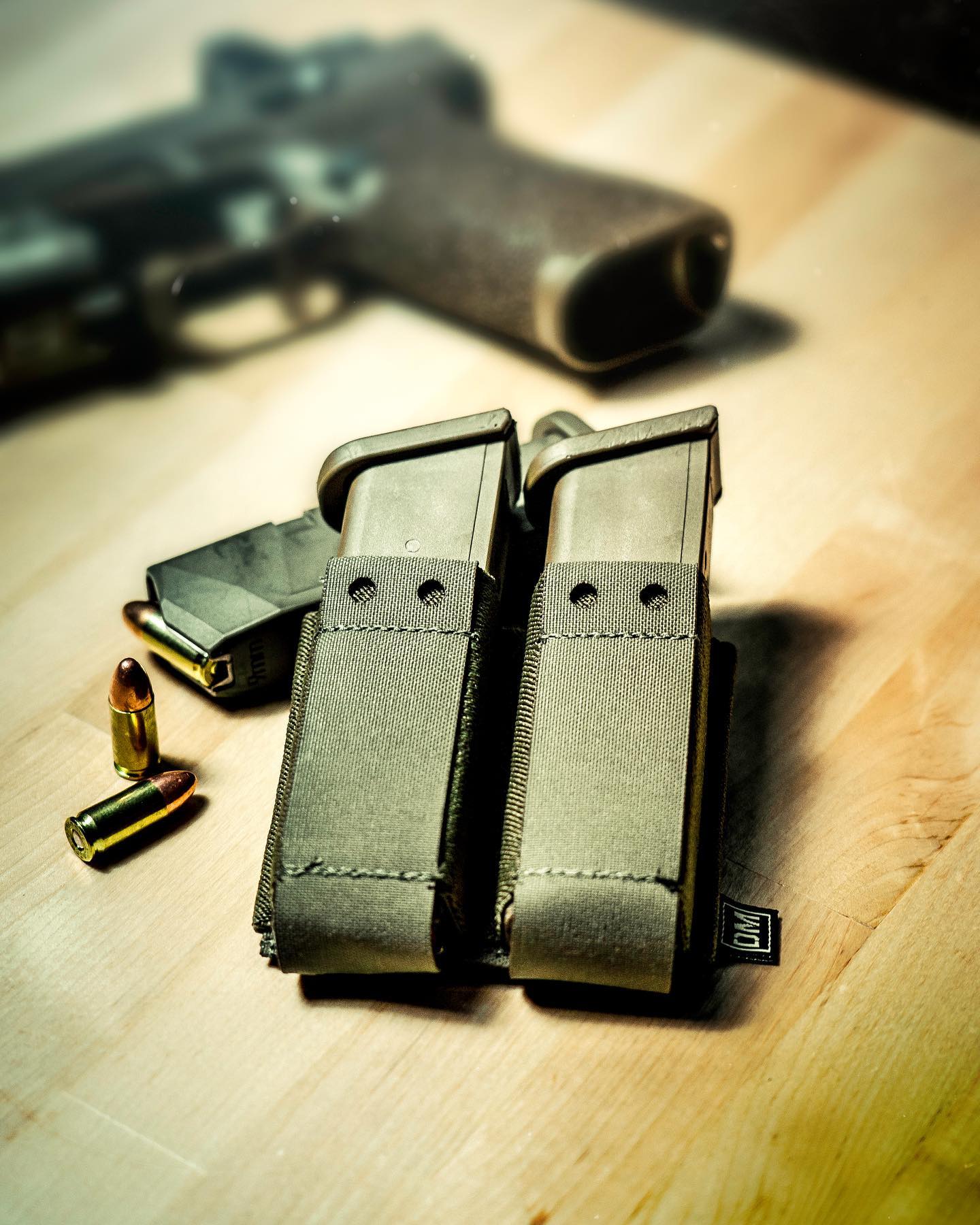 We offer our double pistol mag pouch... - Defense Mechanisms