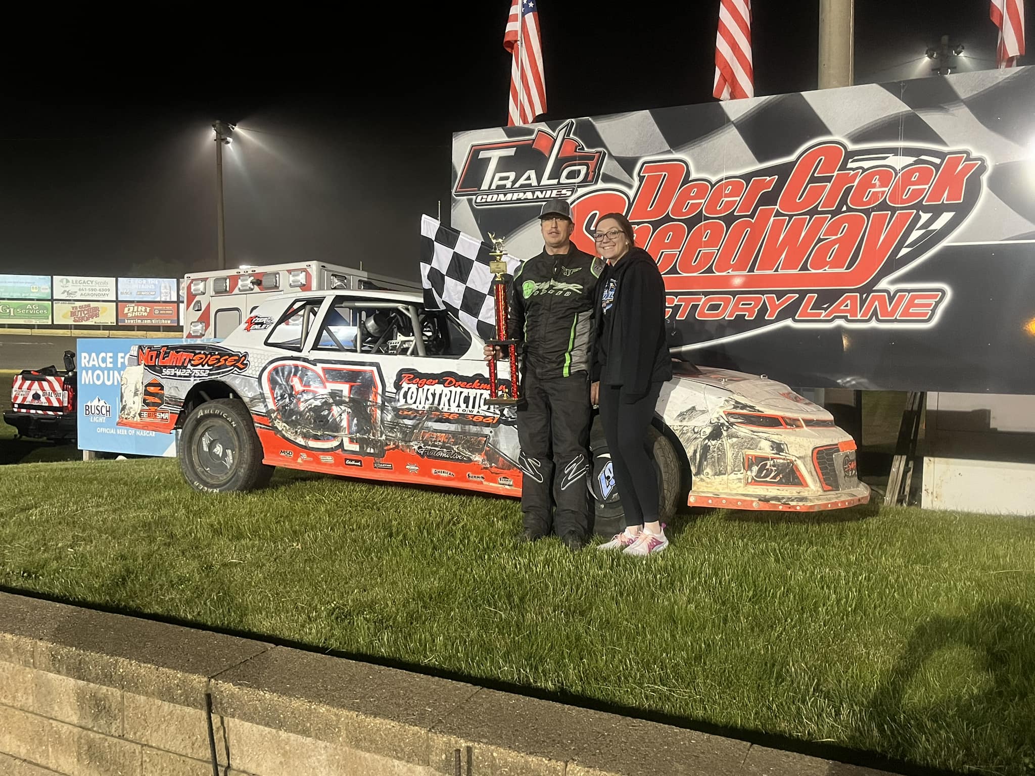 Congratulations to Kyle Falck on... - Deer Creek Speedway