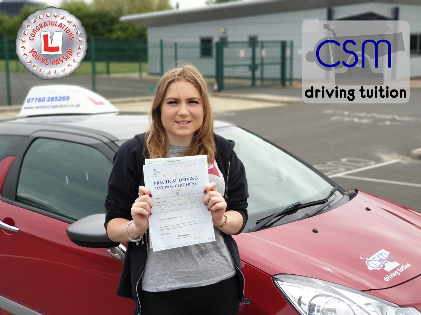 Huge well done to Kirsten today on... - CSM Driving Tuition