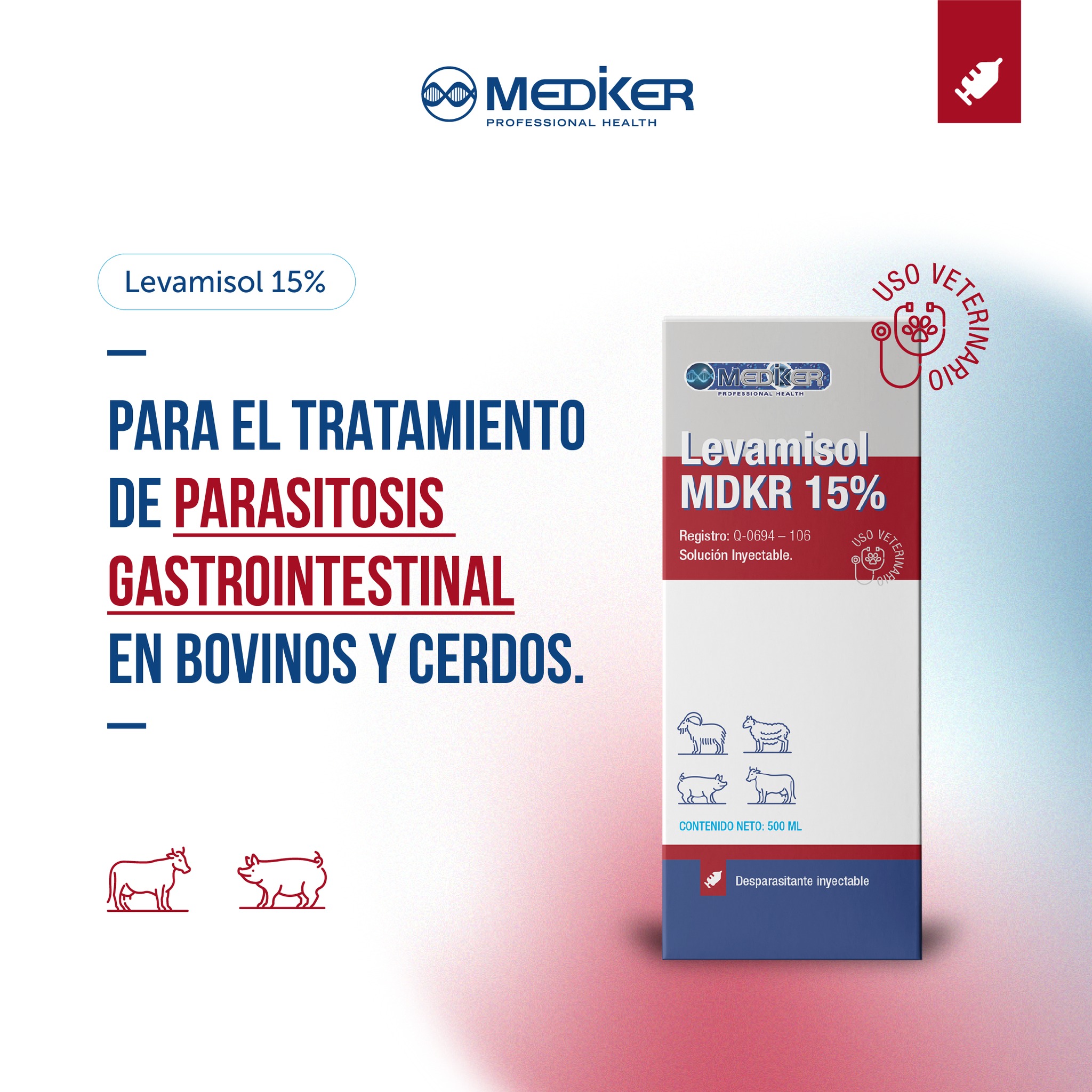 ¿Ya conoces Levamisol 15%? 🤔... - Mediker Professional Health | Facebook