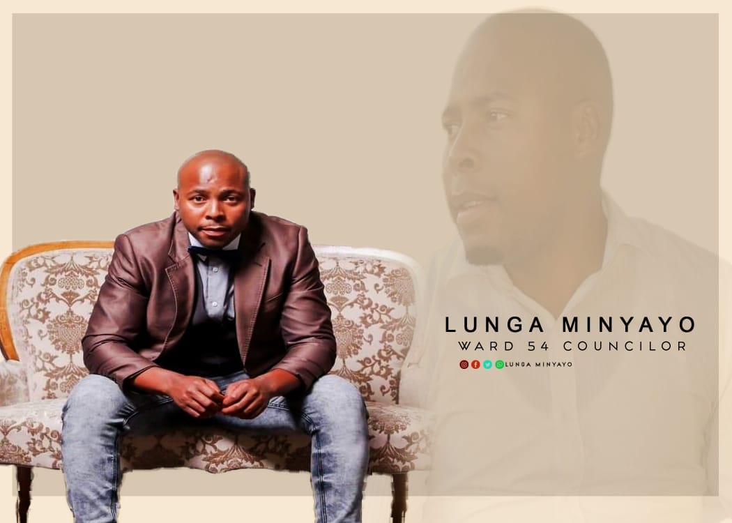 Cllr.Lunga Minyayo Ward 54