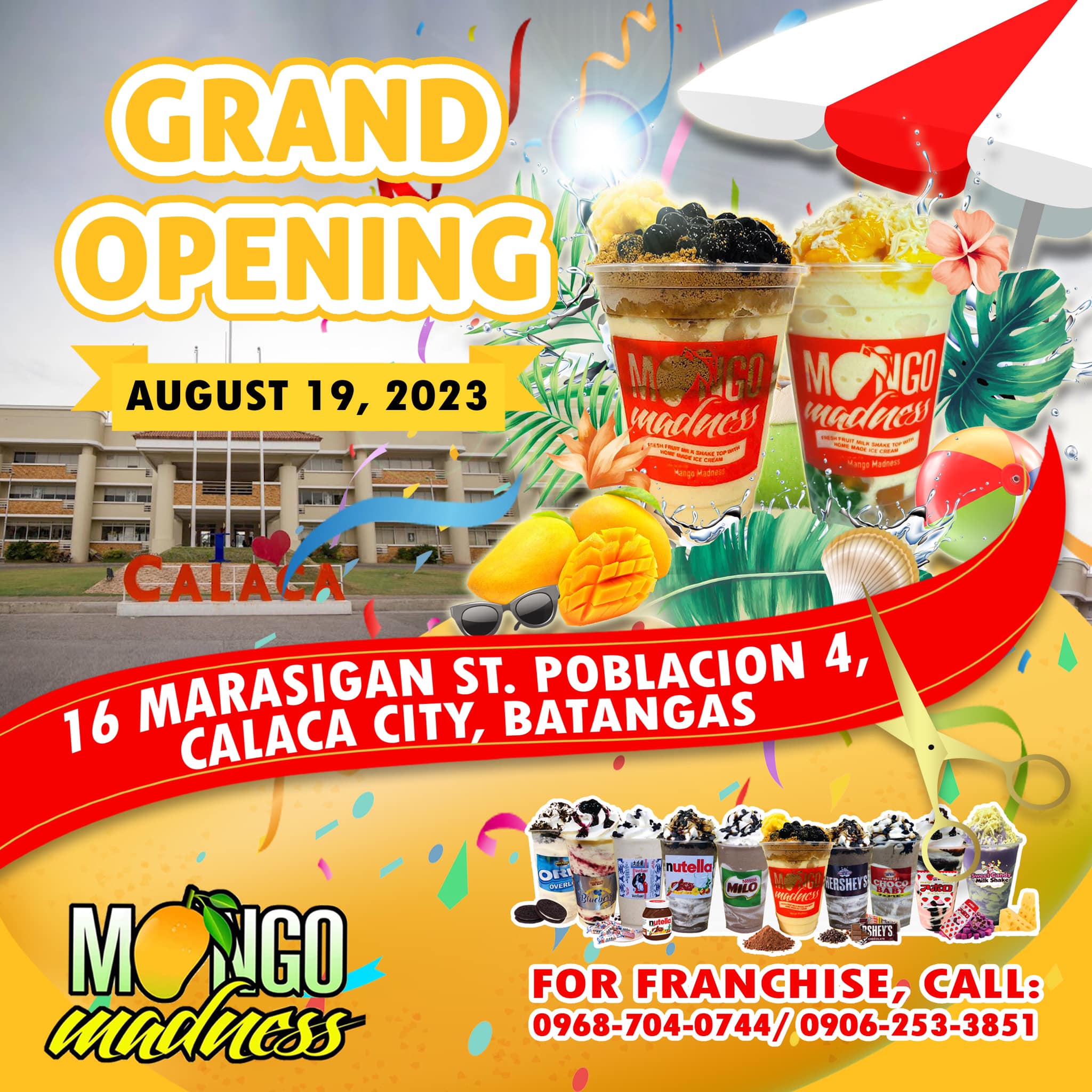 Mango - 🎉🧡📣GRAND OPENING🧡📣🎉 🥭 MANGO MADNESS CALACA CITY, BATANGAS🥭 ...
