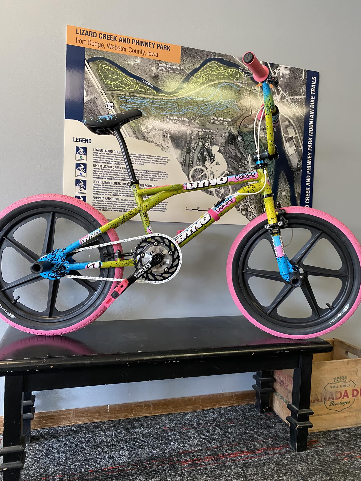 Reuniting with a childhood BMX bike, the 1995 Purple Rain Dyno Compe