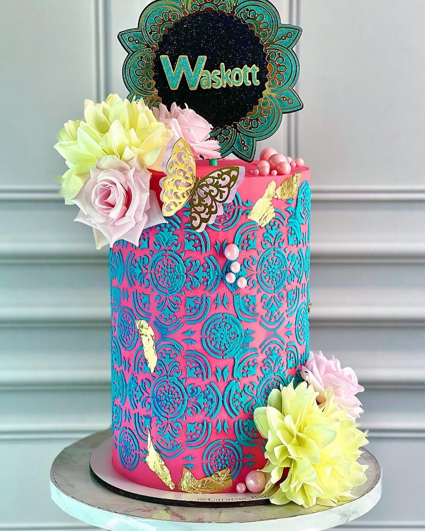Caracas_bakery - 🎂🎂🎂Pastel de Aniversario @waskott ,... | Facebook