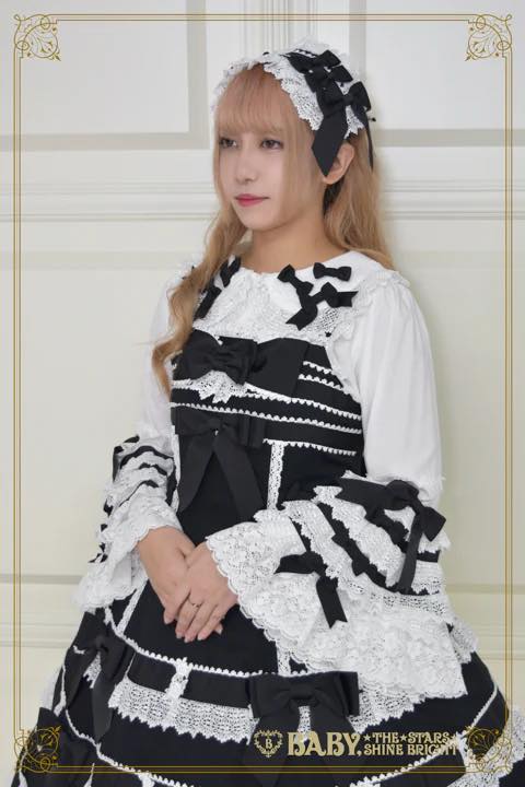 BABY新作情報】Le ruban à trois couchesジャンパースカート¥49,500黒 
